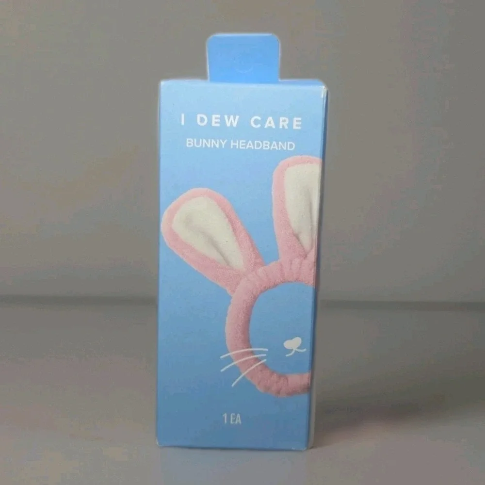 I Dew Care: Pink Bunny Headband - Brand New In‎ The Box